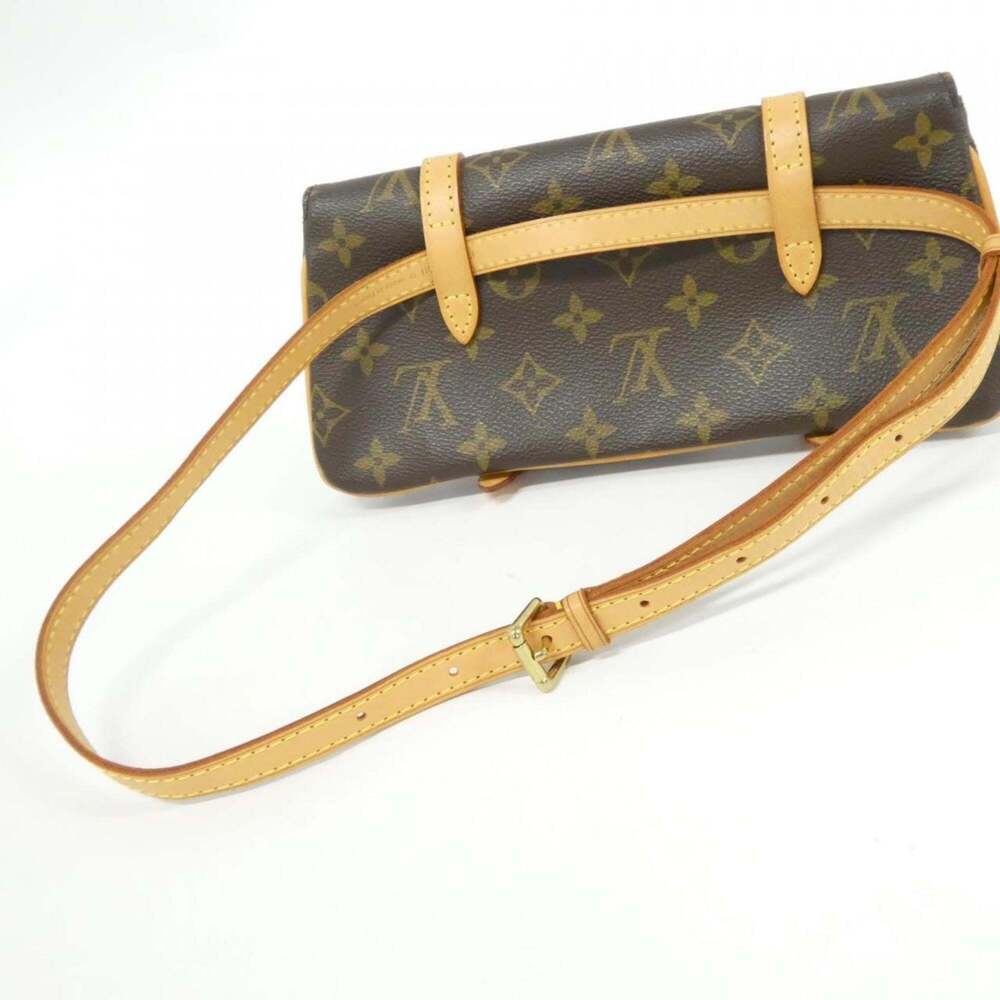 LOUIS VUITTON Brown Monogram Pochette Fanny Pack - Picture 9 of 10